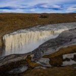 Dettifoss, Selfoss, and Hafragilsfoss — mark the dramatic path of the Jökulsá á Fjöllum river, a glacial melt river that carved out the stunning Jökulsárgljúfur canyon. With the river flowing from the mighty Vatnajökull glacier all the way to the Arctic Sea, you can feel the ancient power of nature with every step.