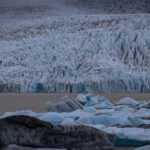 Compared to the more famous and often crowded Jökulsárlón, Fjallsárlón felt quieter, more personal, almost like we had stumbled upon a secret.