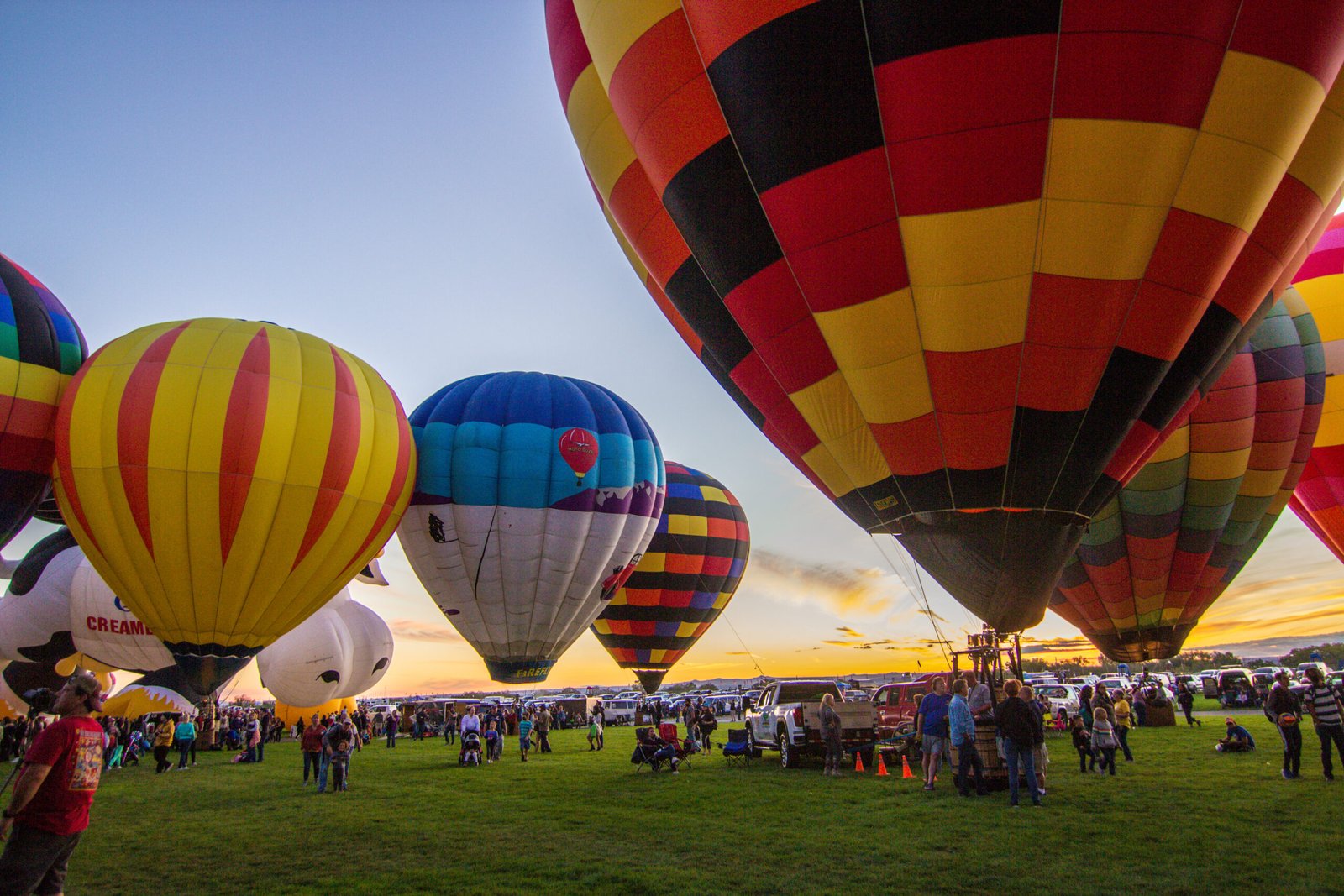 Golden Hour at the Albuquerque International Balloon Fiesta