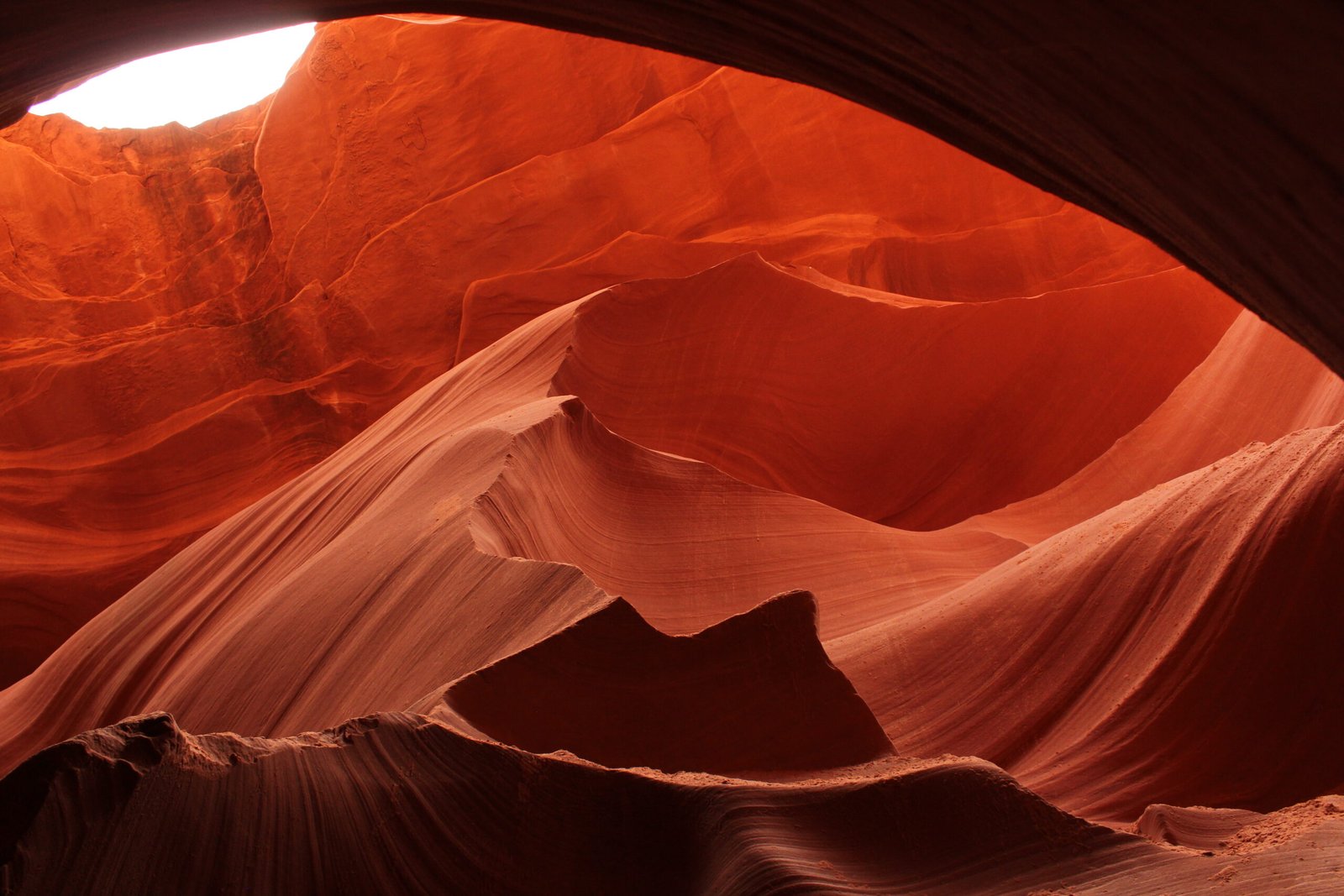 Lower antelope canyon in Page, Arizona