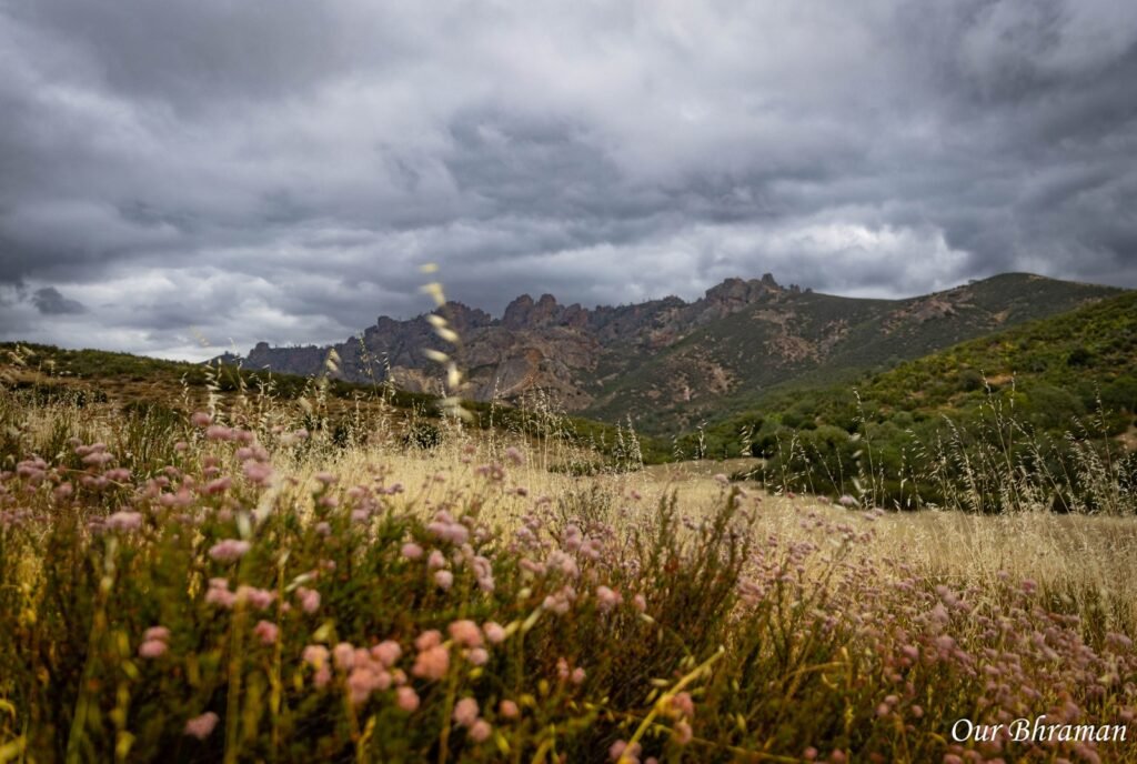 A view from Pinnacles National Park
