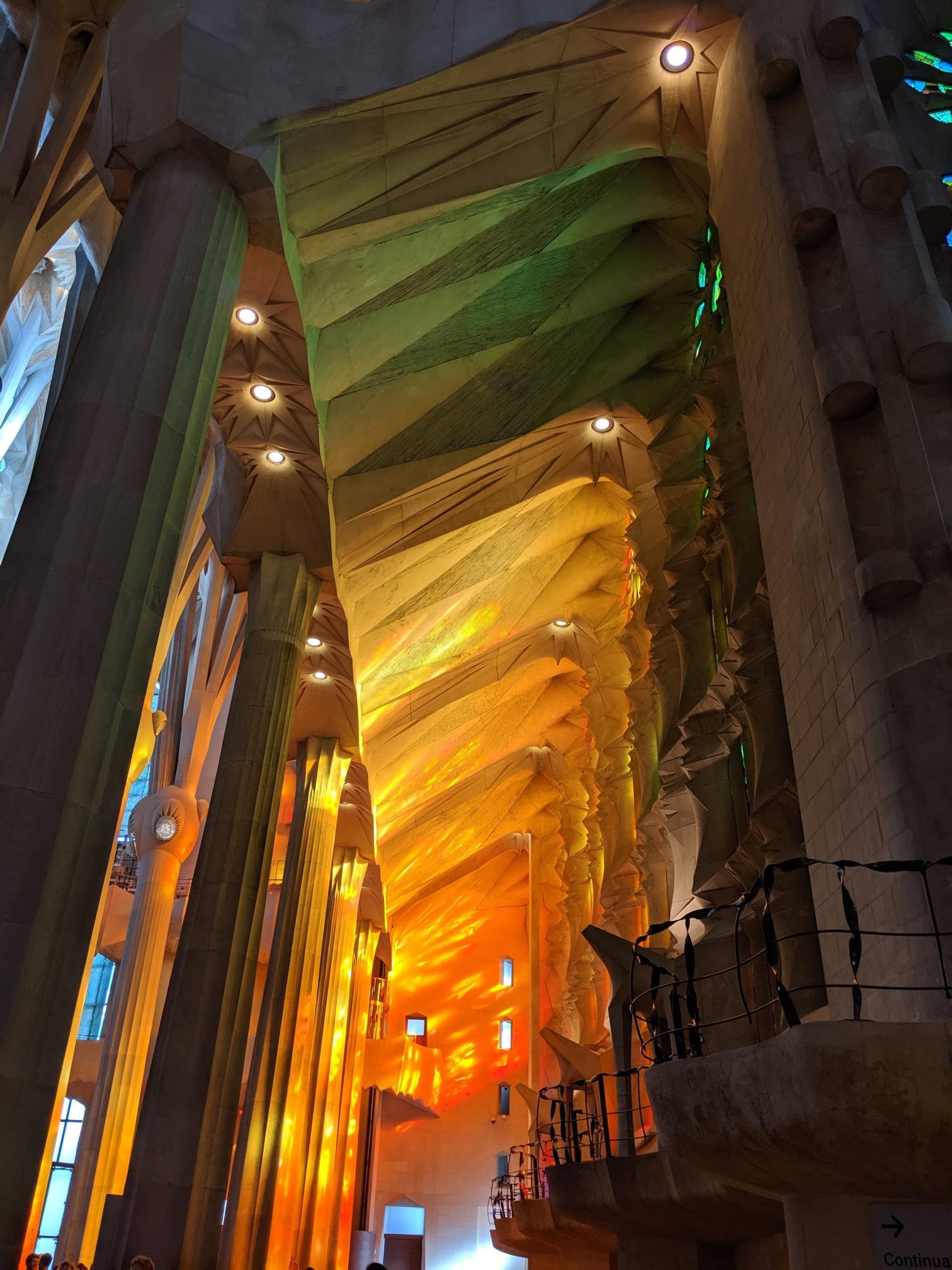 Golden hour at La Sagrada Familia