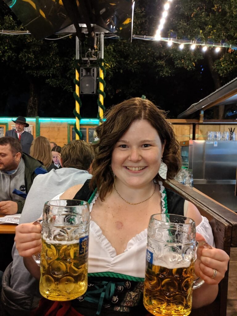 Enjoying Oktoberfest