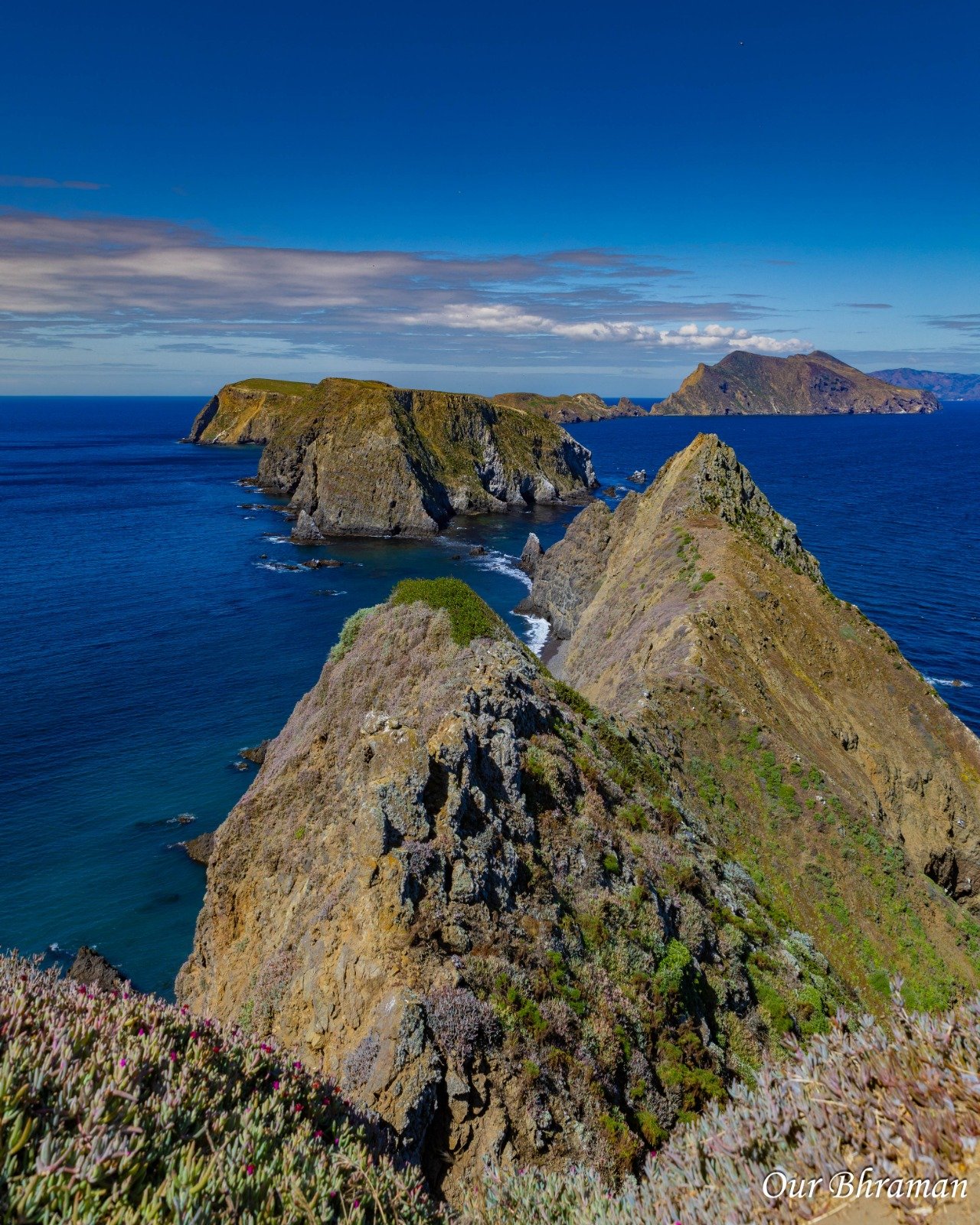 Inspiration point on Anacapa Island