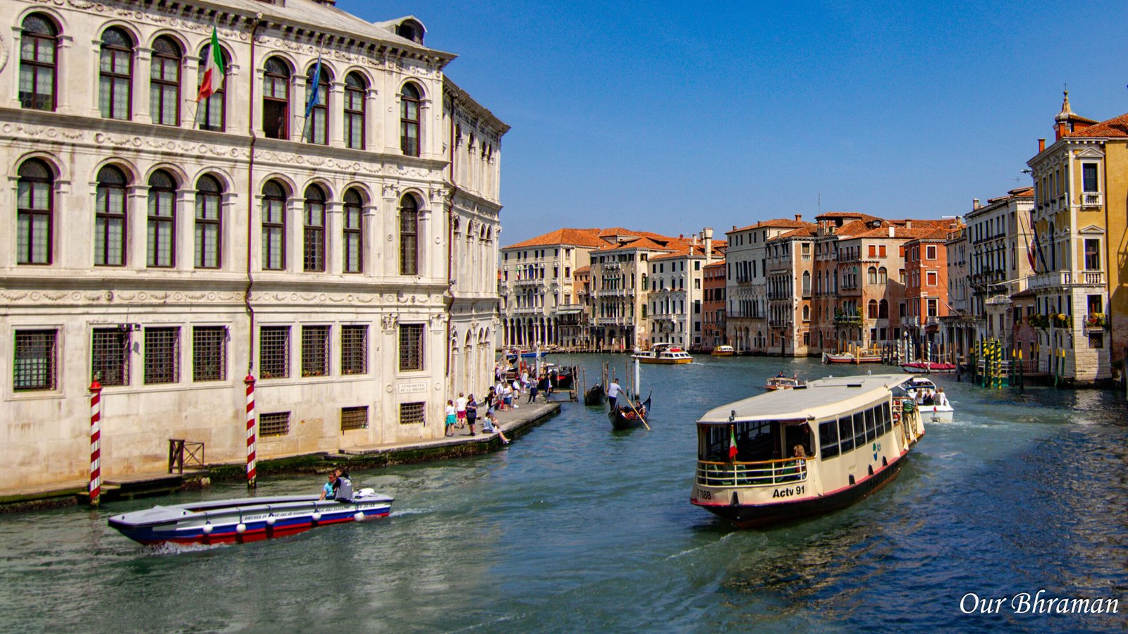 Rialto Bridge and the Grand Canal,