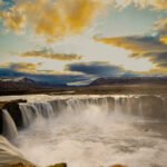 Iceland Goðafoss Waterfall