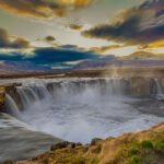 Iceland Goðafoss Waterfall