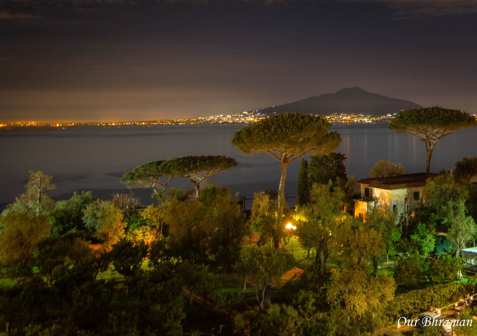 view from balcony