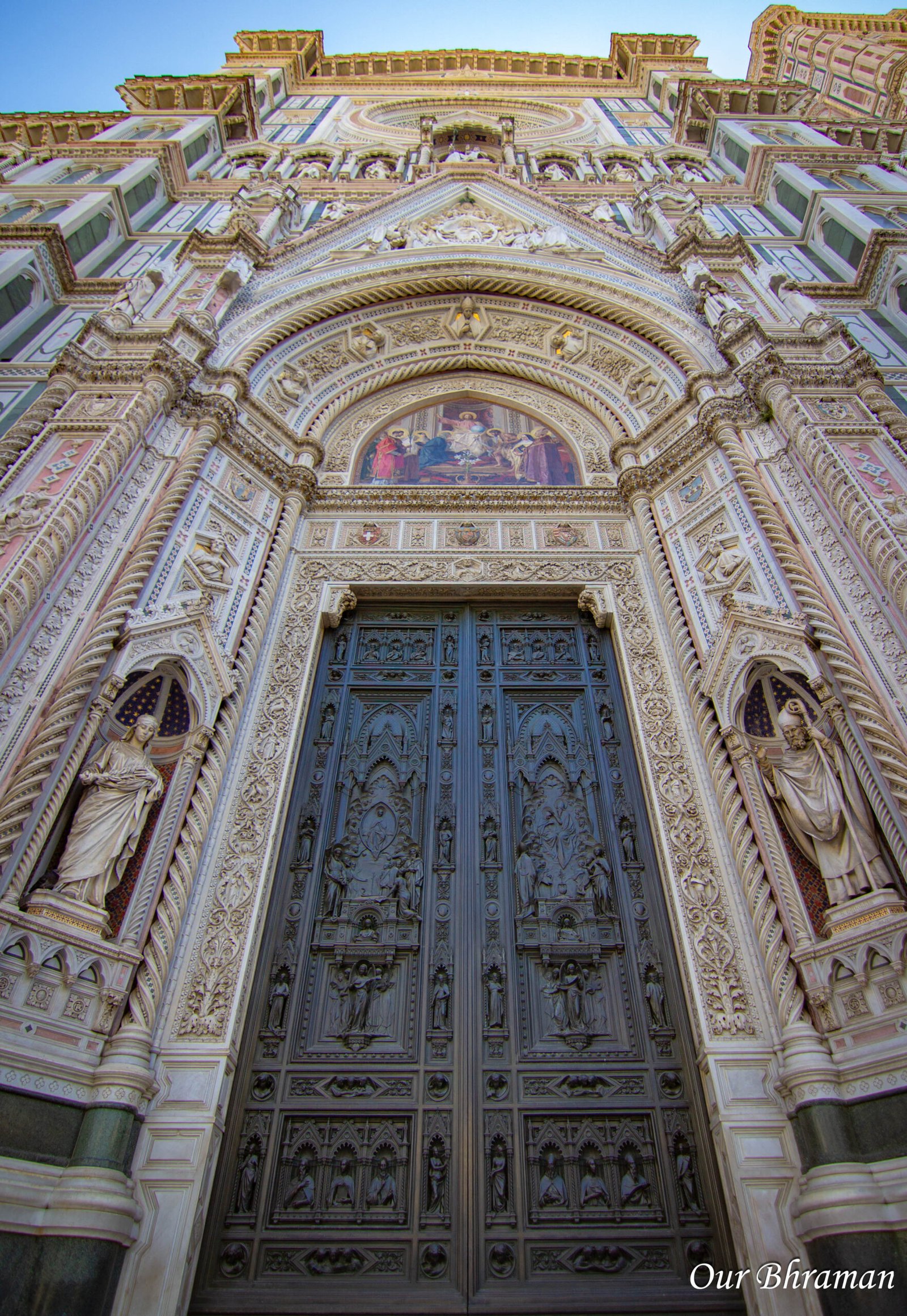 main entrance of Santa Maria del Fiore