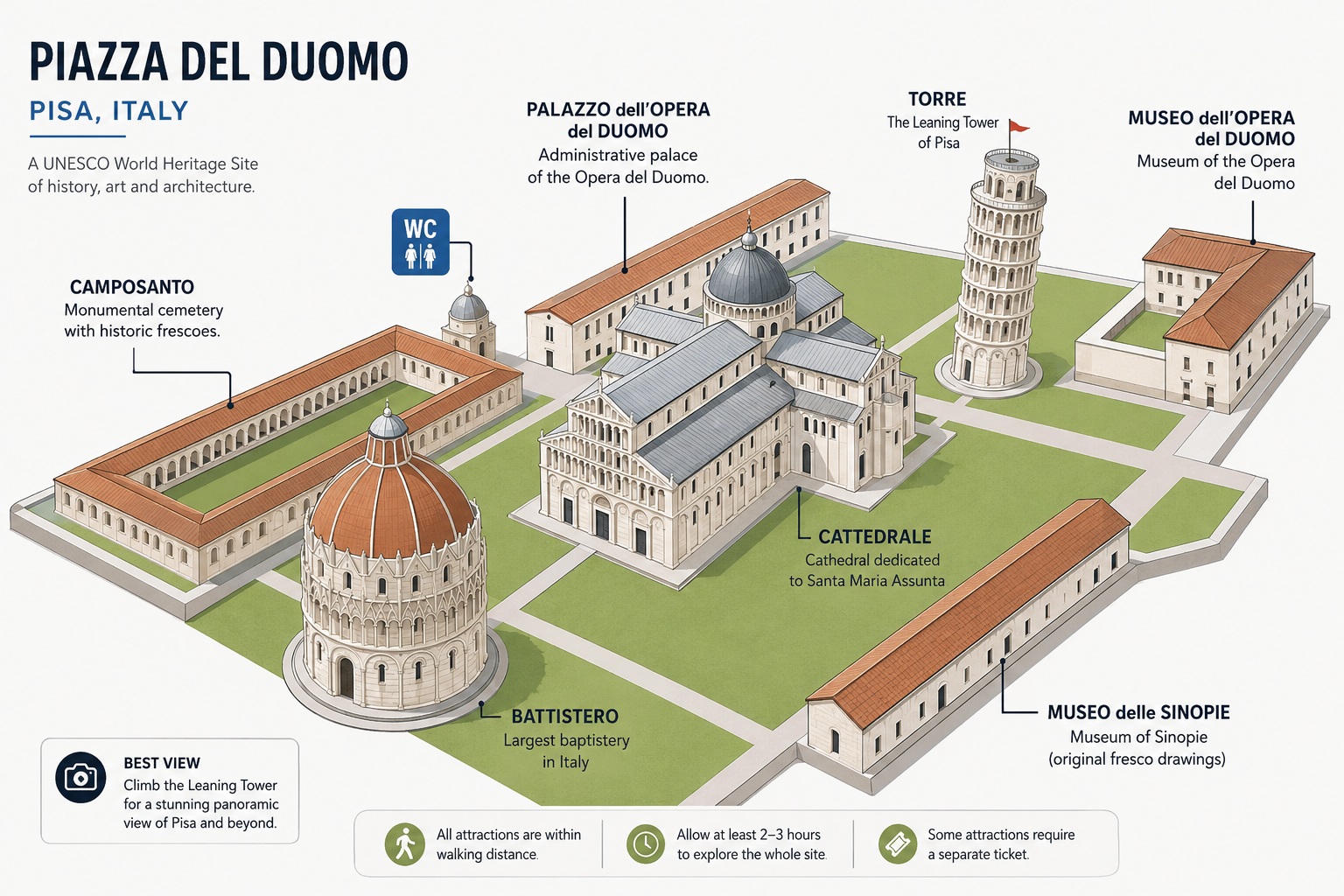 image of the pisa campus