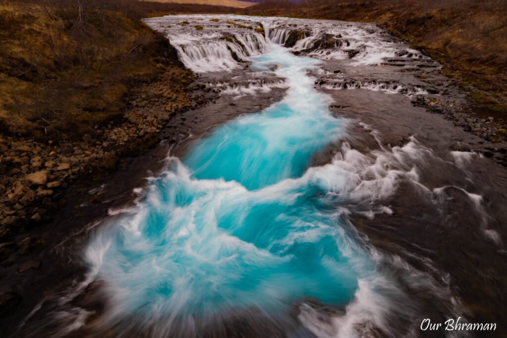 Brúarfoss Waterfall