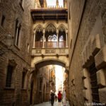 The Mysterious Bridge on Carrer del Bisbe