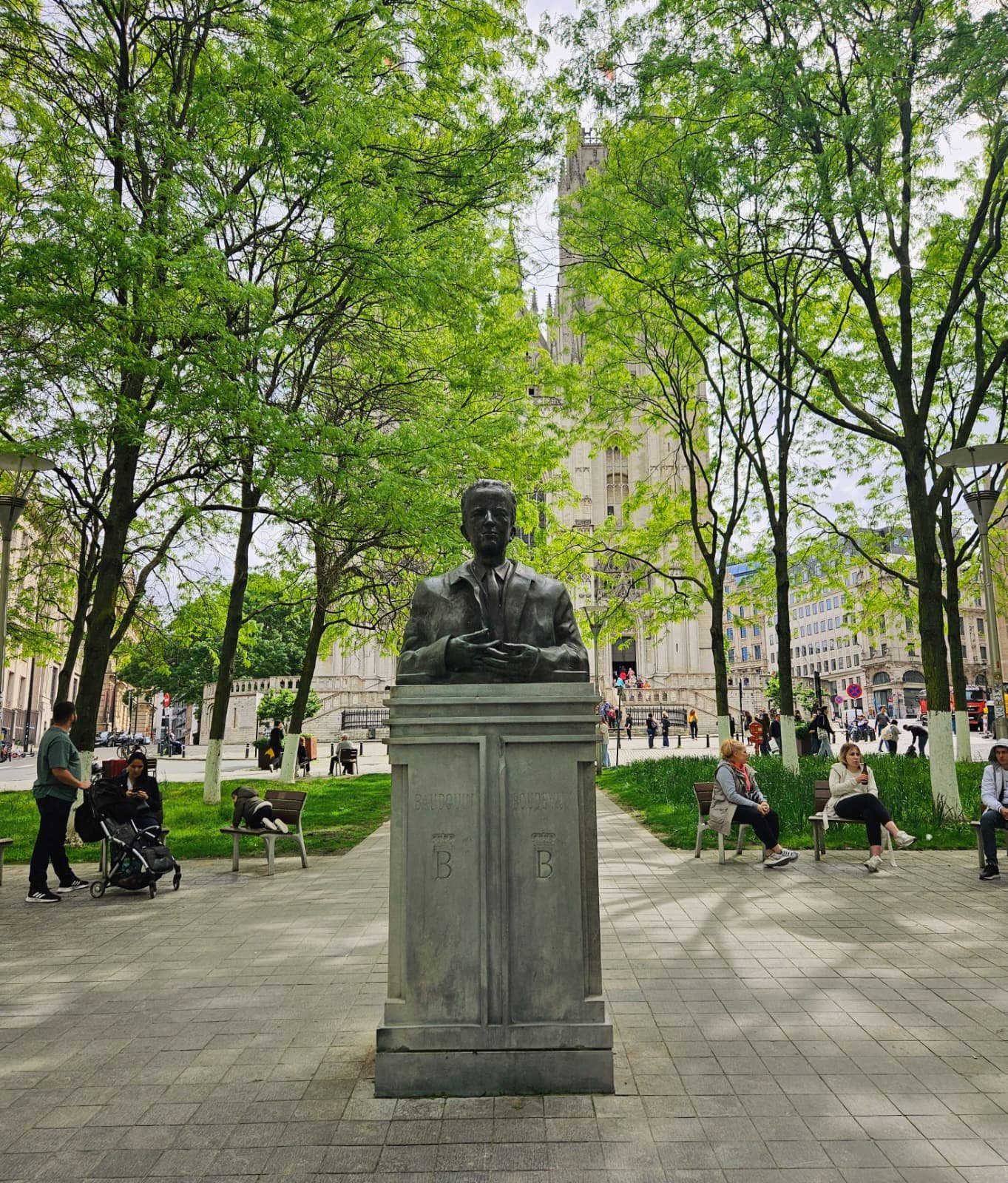 King Baudouin Bust.