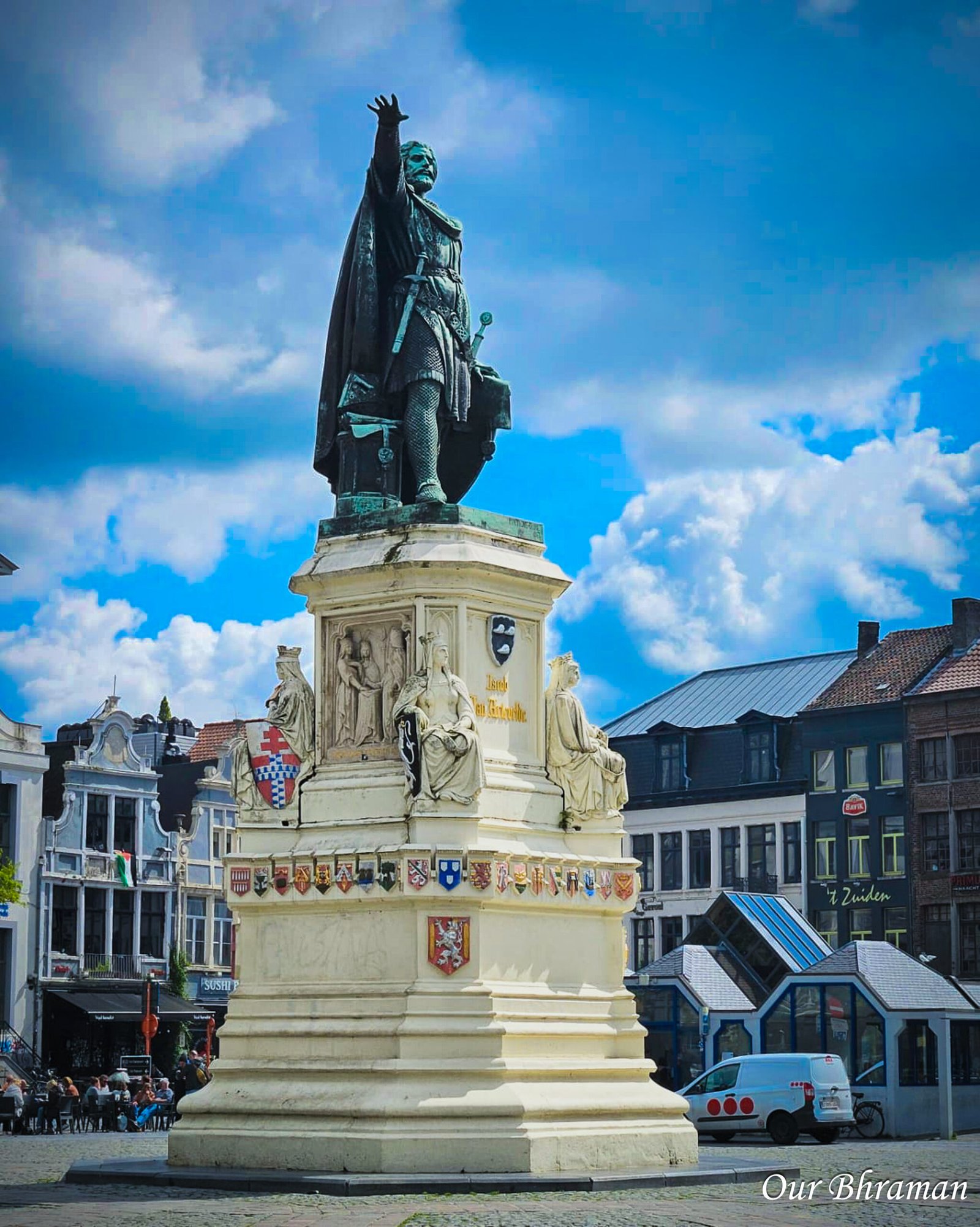 Jacob van Artevelde, Vrijdagmarkt
