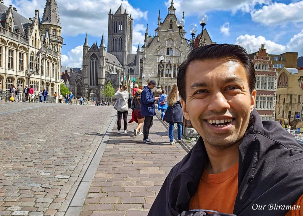 Ghent's Iconic Three Towers