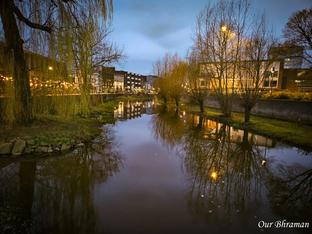 Country At Glance night lake reflection 2