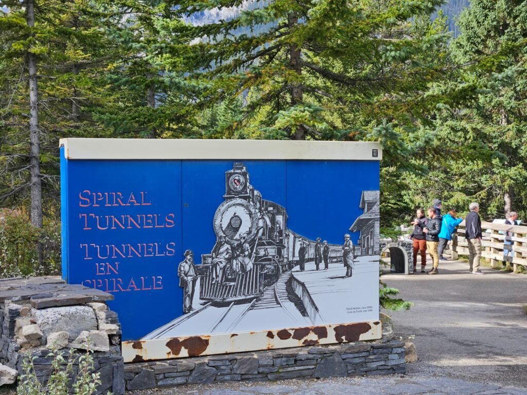 Yoho National Park spiral tunnel
